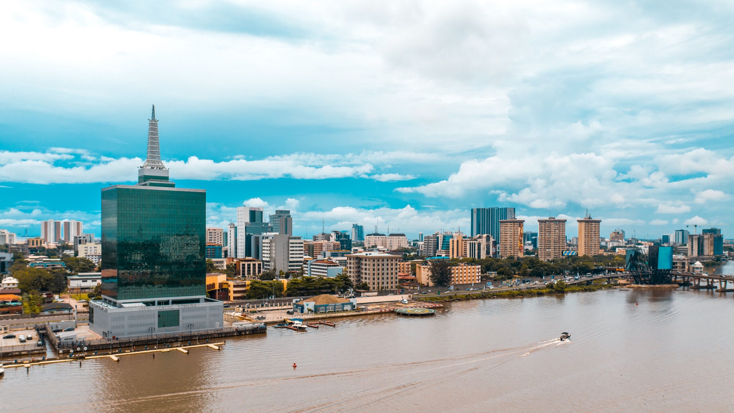 The Lagos waterside, Nigeria